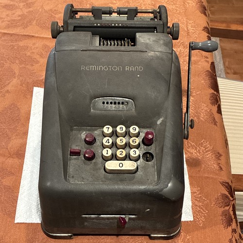 Remington rand adding machine - rand,