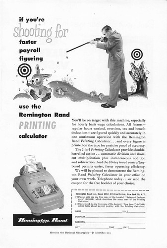 Remington rand adding machine - rand,