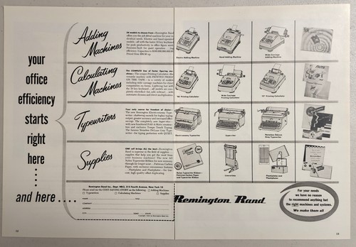 1950 print remington - 1950, ad