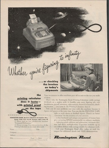 Remington rand electric adding - rand,