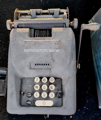 Remington rand adding machine - rand,